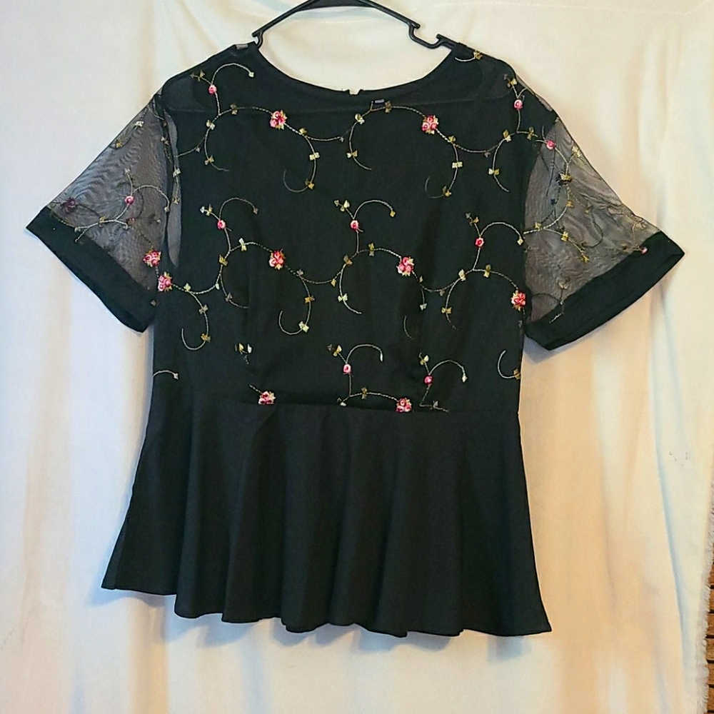 Peplum top